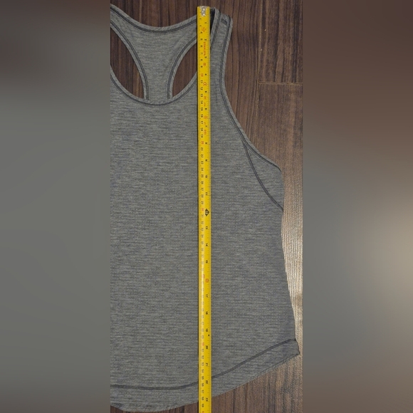 Lululemon Long Distance Tank – Heathered Black Size 6 - Picture 7 of 7